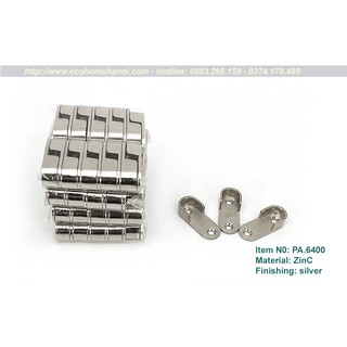 Cặp pát elip cạnh đỡ thanh suốt tủ quần áo PA6400 ( loại dầy dặn)