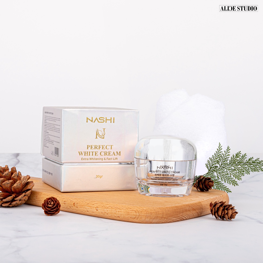 Kem phục hồi & dưỡng ẩm PERFECT WHITE CREAM Nashi - Kem Face Trắng Sáng
