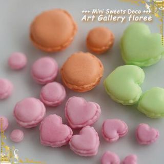 Khuôn silicone dẻo nặn đất sét hình macaroon