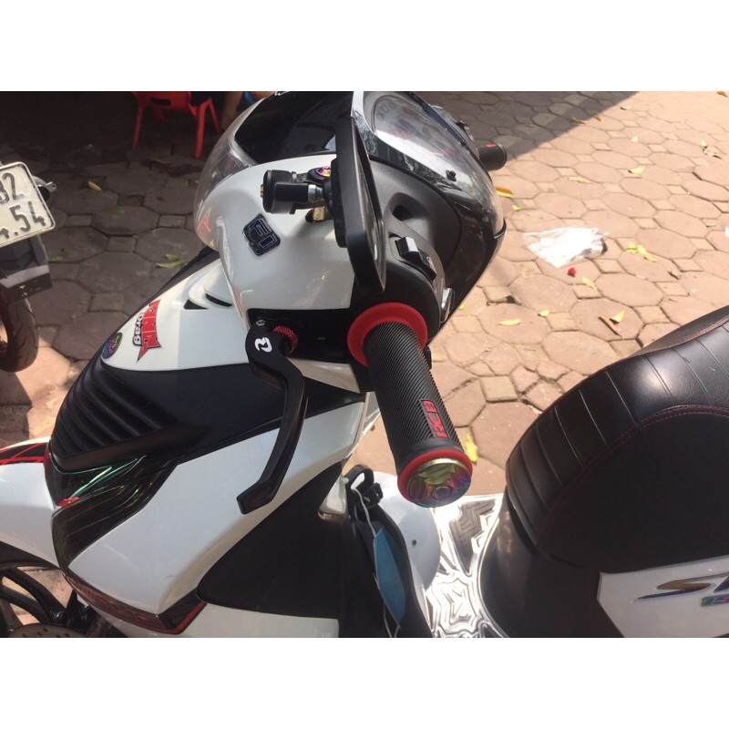 Bao tay racing boy RCB HG66 đen đỏ(hàng chính hãng rcb giá 1 cặp)