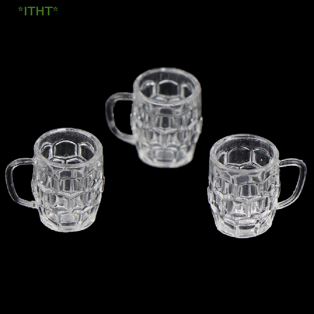 Cốc Bia Mini 1 / 12 Dùng Để Trang Trí Nhà Búp Bê ob11 bjd Mới