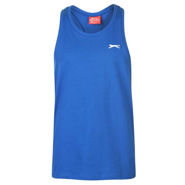 Áo thun ba lỗ nam Slazenger Muscle (màu Blue) - Hàng size UK