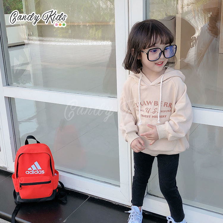 NEW Áo Hoodie Cotton Dáng Rộng Thời Trang Cho Bé Gái (2-7 Tuổi)