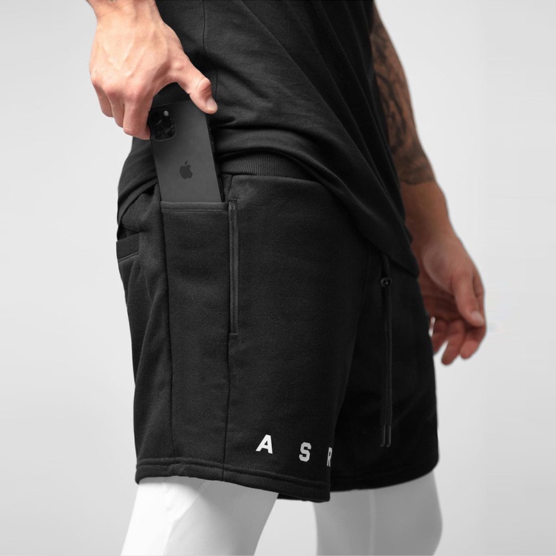 Quần Short Cotton Phối Túi Thoải Mái Có Size M-3XL Dành Cho Nam Giới