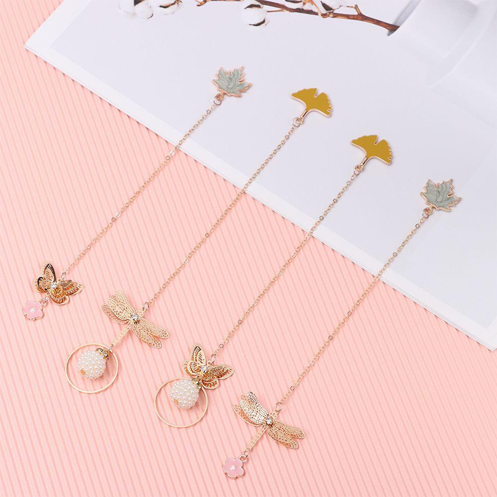 Giá Đỡ Bookmark Bằng Hợp Kim Hình Chuồn Chuồn Độc Đáo
