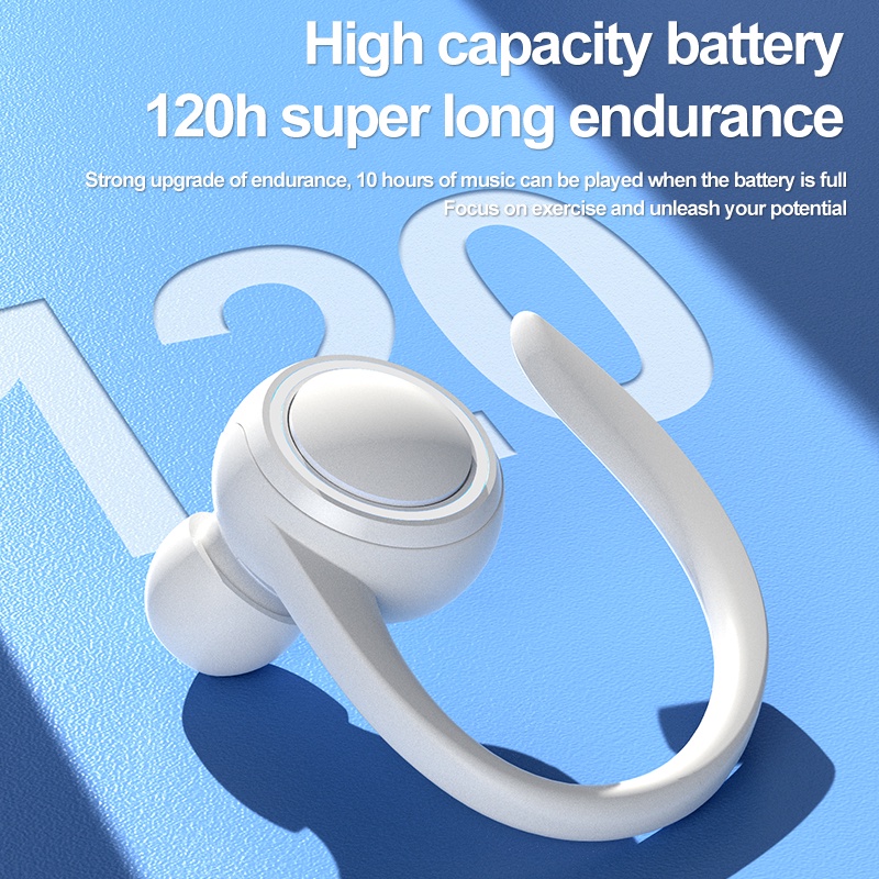 Tai Nghe Nhét Tai Thể Thao Tws Bluetooth 5.2 Không Dây Chống Thấm Nước Có Micro Chất Lượng Cao
