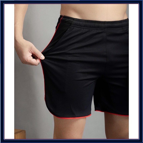 Quần Đùi Thể Thao Nam Line Bầu Vải Thun Lạnh Ts (Nhiều Màu) [NUTTY] quần short thê thao, quần tập gym cao cấp | BigBuy360 - bigbuy360.vn