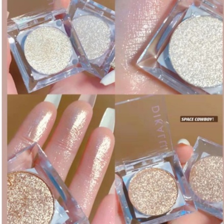 Bảng Phấn Mắt Tông Đất Màu Nhũ Kim Tuyến Tông Đất Lâu Trôi Chống Nước