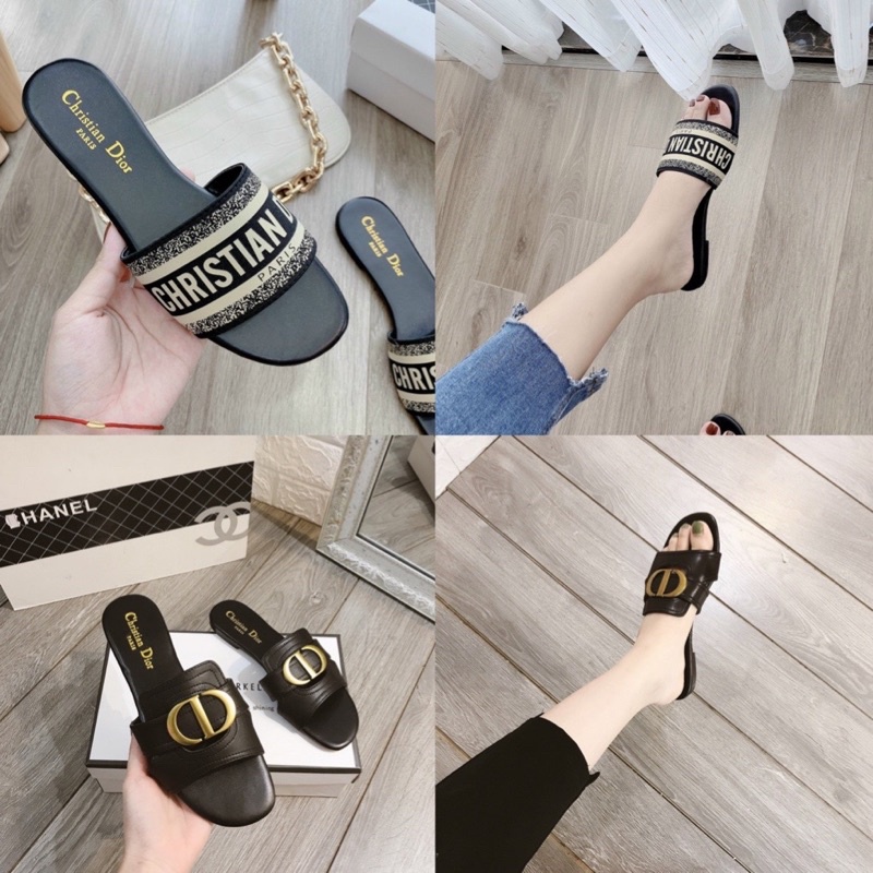 [GIÁ HUỶ DIỆT] Dép nữ- Dép lê DIOR hàng mới về