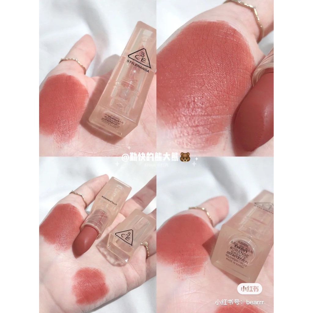 [Clear Layer] Son Thỏi Lì 3CE Soft Matte Lipstick Warm & Cool | BigBuy360 - bigbuy360.vn