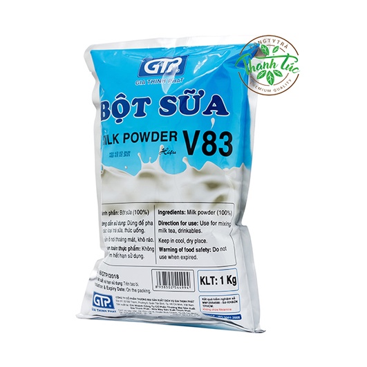 Bột Kem Béo Pha Trà Sữa Gia Thịnh Phát Milk Power (V73, V83) Gói 1kg