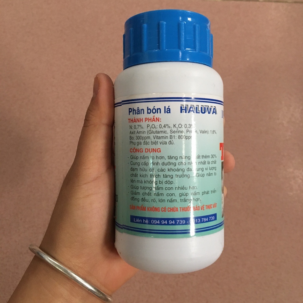 Dinh dưỡng 789 giúp to nấm rơm 8 Nha - Kích thích nấm to, không bị dộp