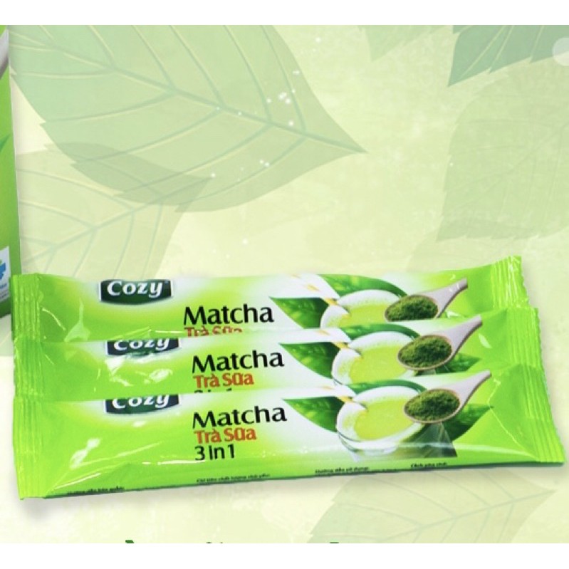 1 gói Trà sữa Matcha 3in1 Cozy gói 17g