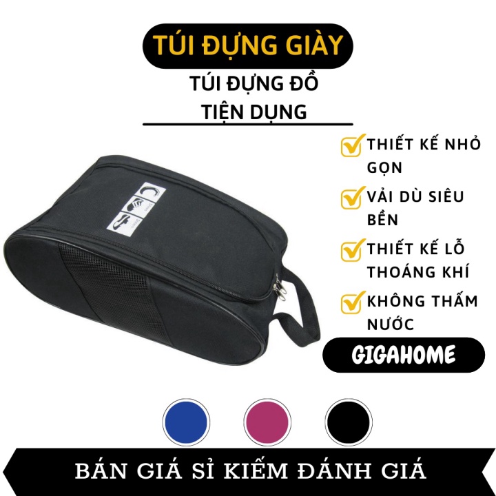 Túi Đựng Giày GIGAHOME Túi Thể Thao Đựng Giày Du Lịch Có Lỗ Thoáng Khí Chống Ẩm Mốc, Chống Mùi 3997