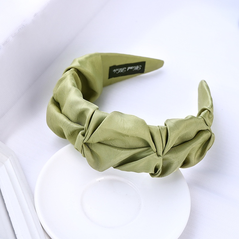 Băng Đô Cài Tóc Thắt Tết Bím Cao Cấp, Bờm Tóc Turban Vải Lụa Voan Phong Cách Hàn Quốc Cho Nữ Đẹp