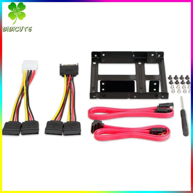 Bộ 2 Khung Gắn Ổ Cứng Ssd 2.5 Inch Sang 3.5 Inch | BigBuy360 - bigbuy360.vn