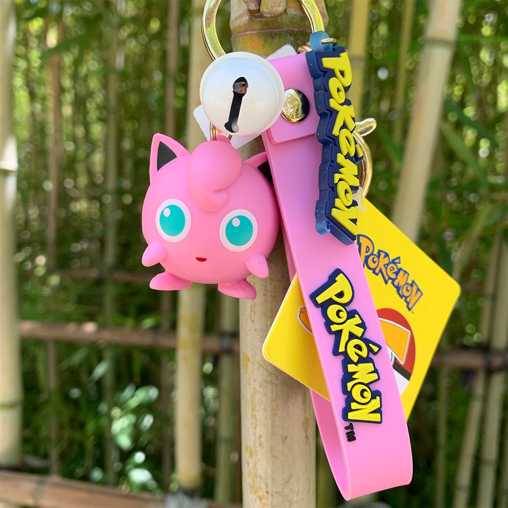 Móc khoá Pokemon xịn sò dễ thương- hàng Trung nội địa cao cấp - Pikachu Psyduck Charmander Squirtle Bulbasaur Jigglypuff