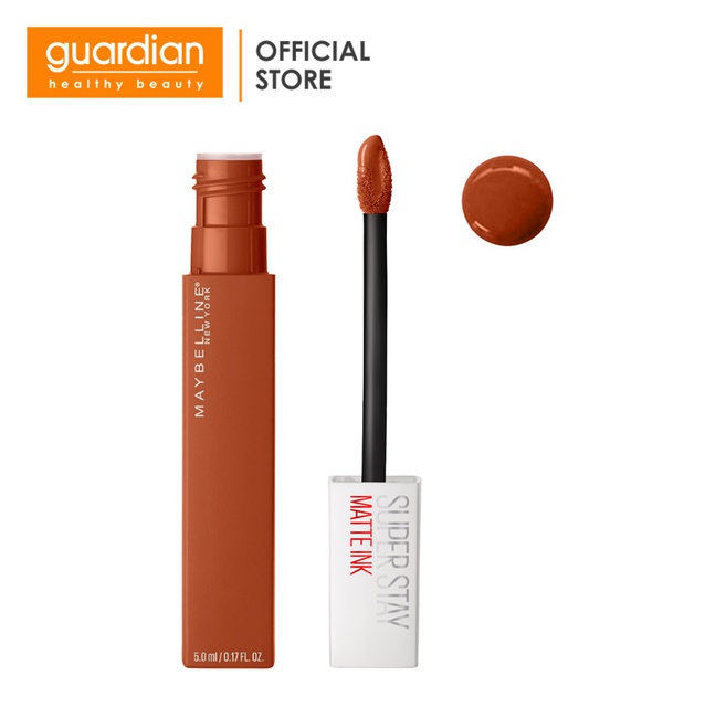 Son kem chuẩn lì giữ màu 16h Maybelline Super Stay Matte Ink Phiên Bản City (5ml) Tông 135 Globetrotter | BigBuy360 - bigbuy360.vn