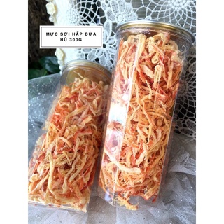 KHÔ MỰC SỢI HẤP DỪA