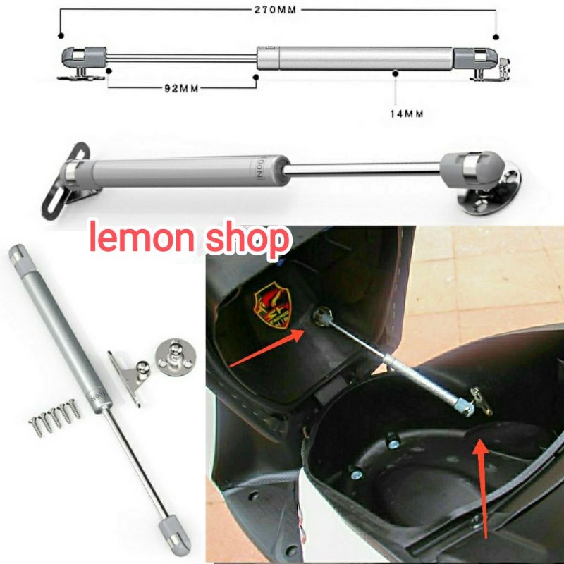 Ty nâng yên xe tự động cho các dòng xe.