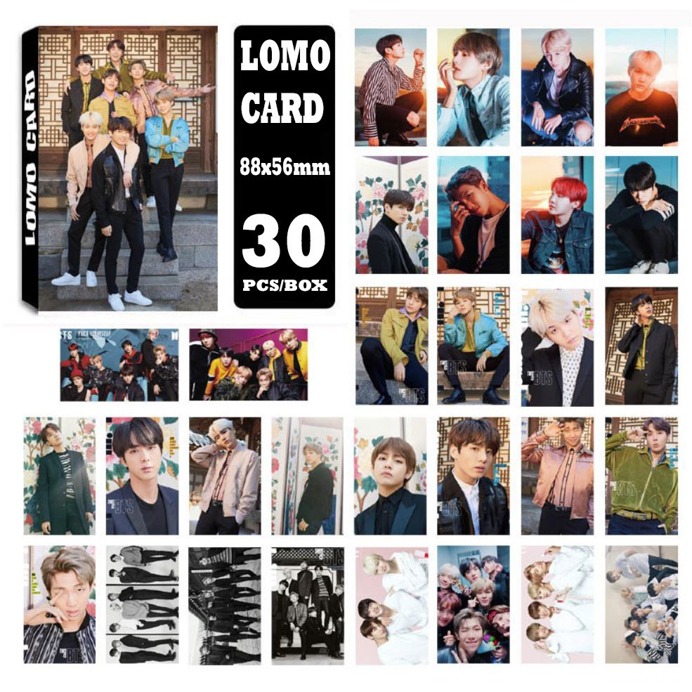 Lomo card BTS 2018