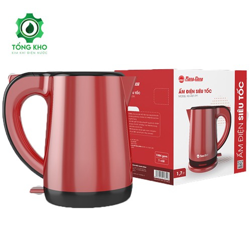 Ấm điện siêu tốc 1.7L 2 lớp Rạng Đông - Tổng kho kim khí điện nước