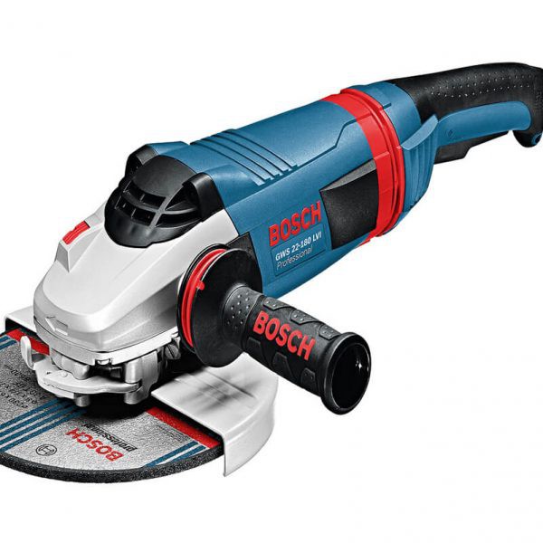 Máy mài góc Bosch GWS 22-180 LVI, 180mm, 2200W, 5.3kg