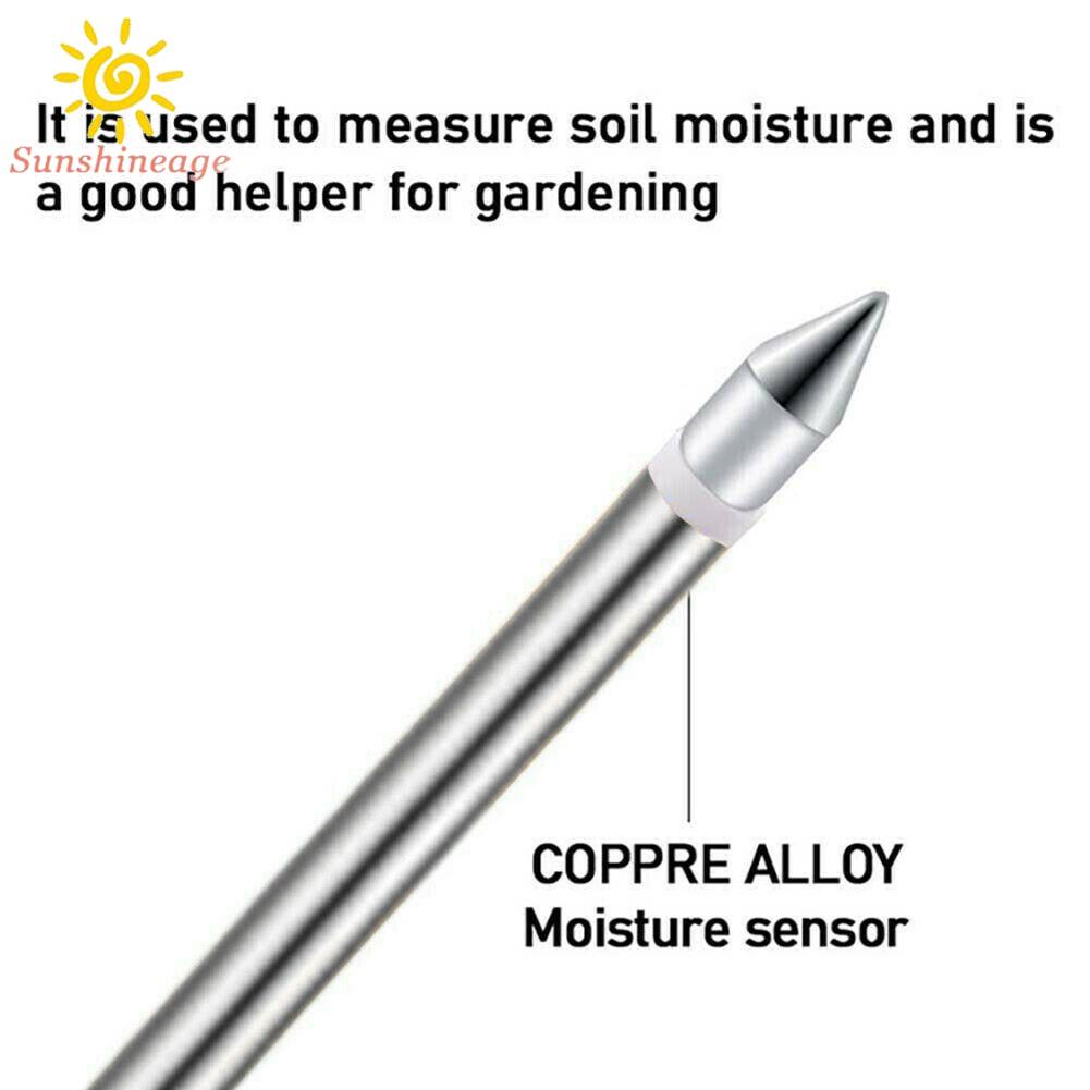 SUNAGE- ~Soil Moisture Tester Plant Flower Testing Soil Tester Kit Sunlight PH 1 PC【SUNAGE-HOT Fashion】