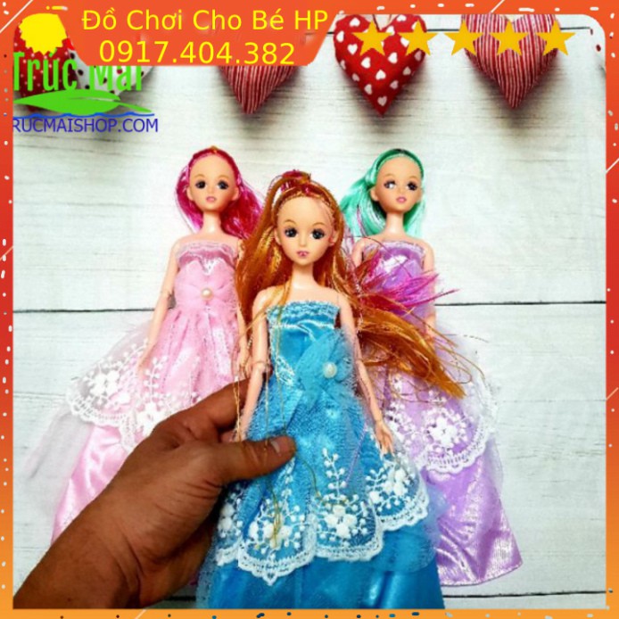 [SIÊU SALE] Búp bê công chúa xoay các khớp (chân, tay, vai, cổ) ✅  Đồ Chơi Trẻ Em HP