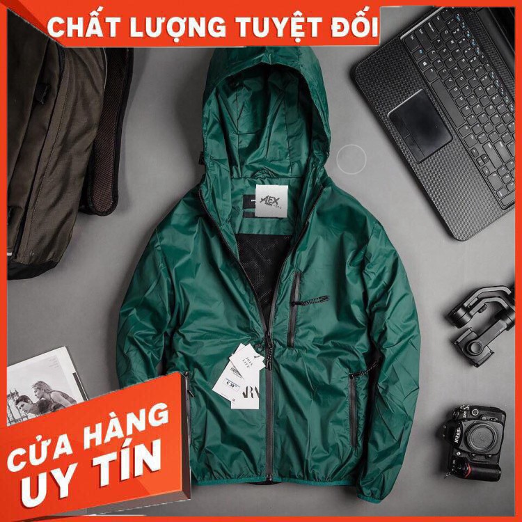 Áo khoác dù 2 lớp trong lót lưới zara dư xịn cực đẹp