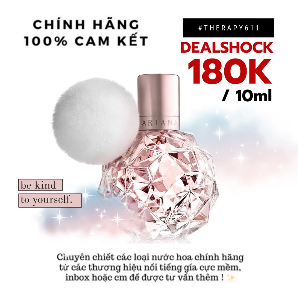 [𝗦𝗔𝗟𝗘]..::✨ Nước hoa dùng thử Ari By Ariana Grande Eau De Parfum 5ml/10ml/20ml ✨::..
