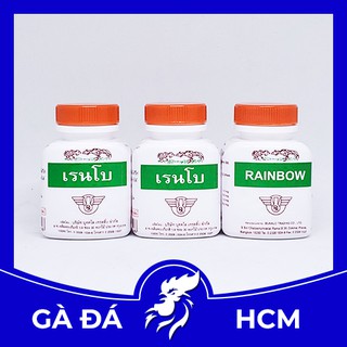 Rainbow - th.uốc nuôi tăng cơ, tăng nước m.áu cho gà đá - hủ 100 viên