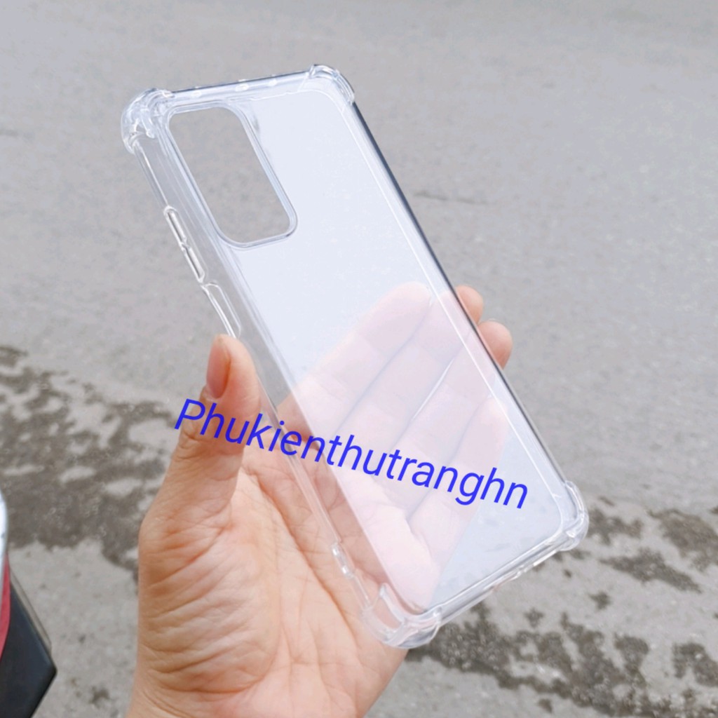 Combo Xiaomi Mi 10T/ Mi 10T Pro/ K30S kính cường lực trong suốt không full màn + Ốp dẻo chống sốc có gờ bảo vệ 4 góc