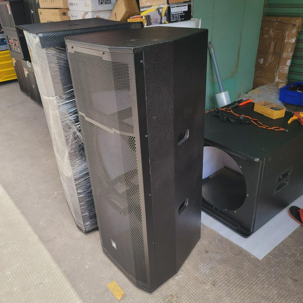 VỎ THÙNG LOA FULL ĐÔI 40 - VỎ FULL 2 BASS 40 VÀ 1 TREBLE KÈN ĐẦY ĐỦ PHỤ KIỆN - 432VIETNAM