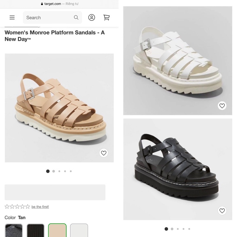 Sandal đế bằng bánh mì xuất dư xịn có big size