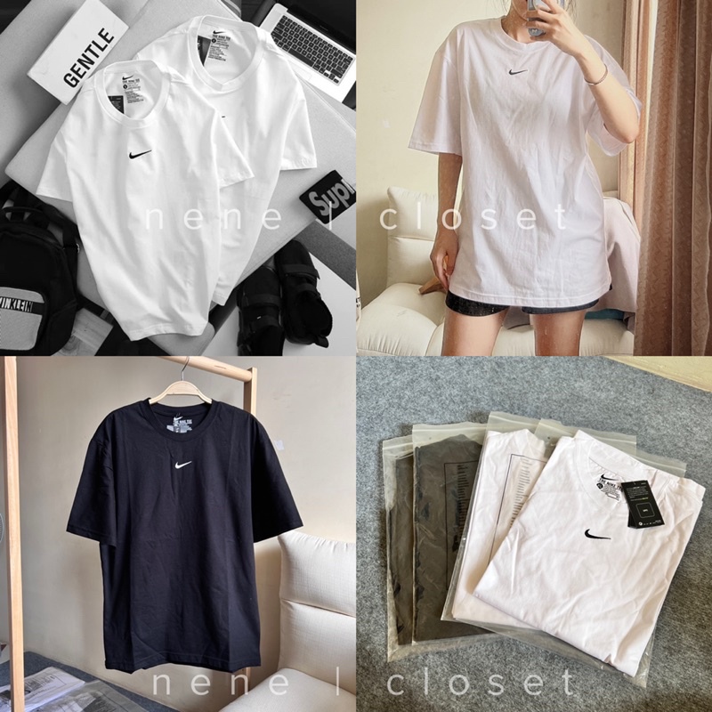 Áo thun NIKE thêu chất liệu cotton hàng loại 1