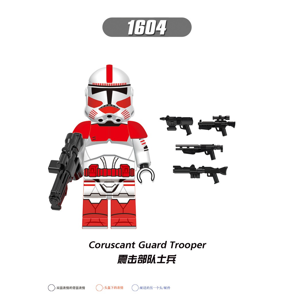 Minifigures Các Mẫu Nhân Vật Trooper Trong Seri Cuộc Chiến Giữa Các Vì Sao Phim Star Wars Mẫu Mới Ra X0300