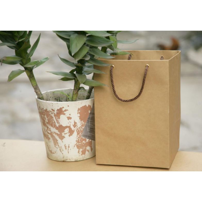 MỘC - COMBO 10 TÚI ĐÁY VUÔNG SIZE LỚN MẪU 30 (30CM*21CM*21CM)