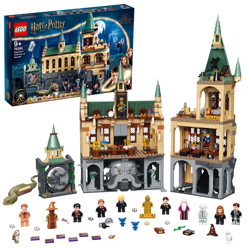 Lego UNIK BRICK Harry Potter 76389 Hogwarts Chamber of Secrets Phòng chứa bí mật chính hãng .