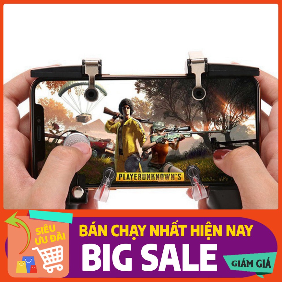 [FREE SHIP] Tay Cầm Chơi Game PUBG ROS Liên Quân Freefire MV Pro 6 in 1 HOT 2019