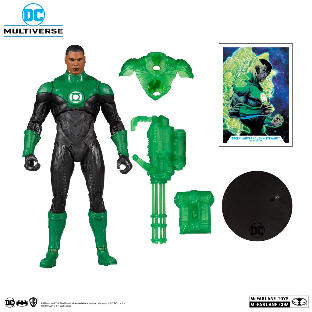 Mô hình McFarlane 🦇 DC Multiverse 7-inch 🦇 Green Lantern John Stewart