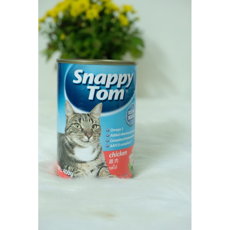 Pate Snappy Tom 400gr cho mèo