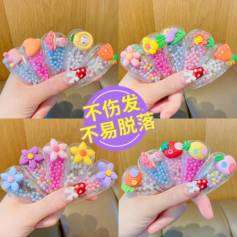 Kẹp Tóc Hình Trái Cây Dễ Thương Cho Bé