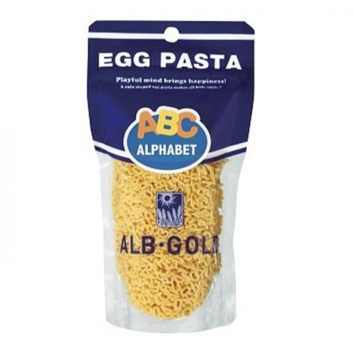 [HaoBaby Shop] Nui Trứng Alb.Gold Egg Pasta Nhiều Hình Dạng Cho Bé Ăn Dặm Từ 8 Tháng Tuổi