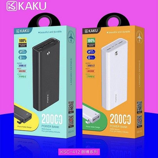 [GS][FREESHIP] PIN SẠC DỰ PHÒNG KAKU 10.000MAH - 20.000MAH CHÍNH HÃNG [HCM]