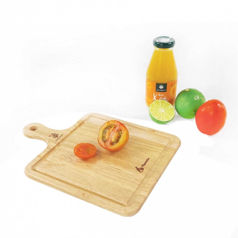 Thớt gỗ vuông tay cầm ĐỨC THÀNH