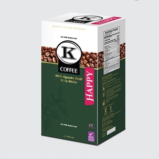 Cà phê rang xay K Coffee Happy 700g
