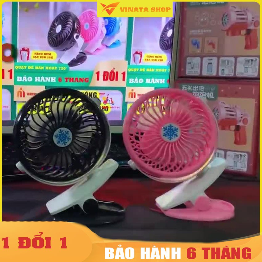 Quạt tích điện - Quạt mini để bàn công sở - Công suất lớn