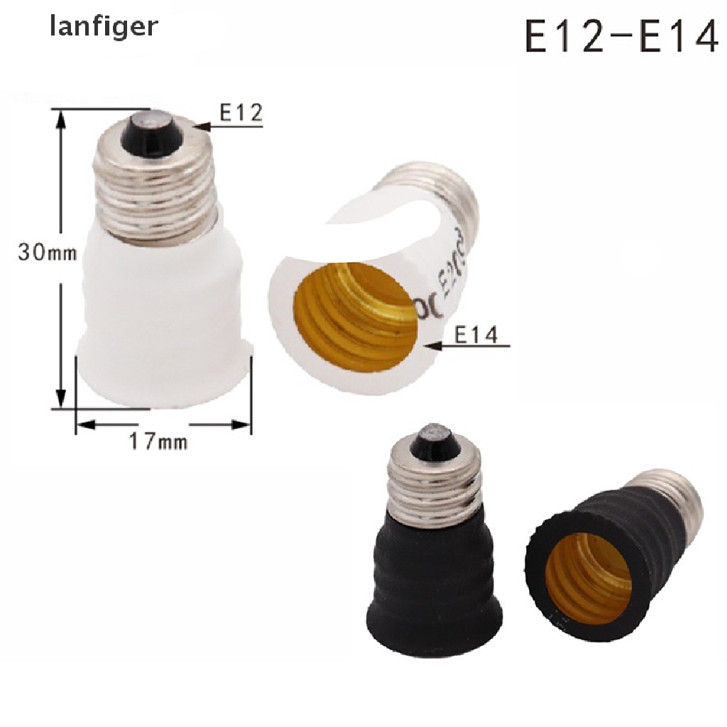 Đuôi Đèn Chuyển Đổi Lanf E12 Sang E14 Có Giá Đỡ