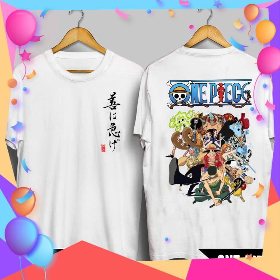 SALE- ÁO THUN ĐẢO HẢI TẶC ONE PIECE SIÊU HOT | LUFFY TEAM | ONE PIECE TSHIRT -MILO STORE